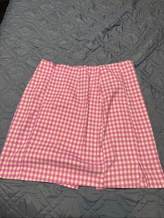 love on a hanger Dresses & Skirts - Purple Gingham Mini Skirt - Women